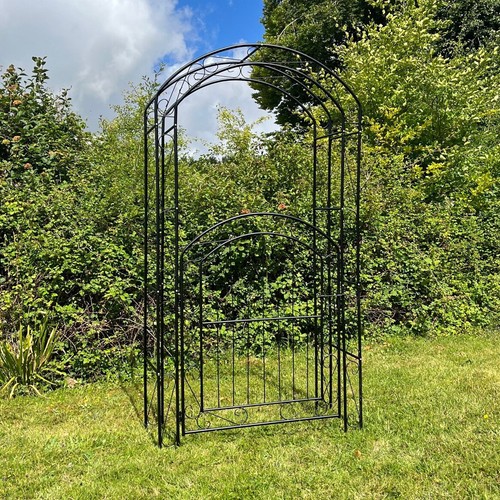 14m metal garden arch with - 2.14m,