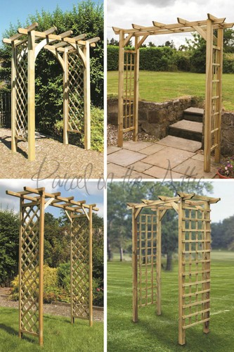 Square flat top wooden garden - square,