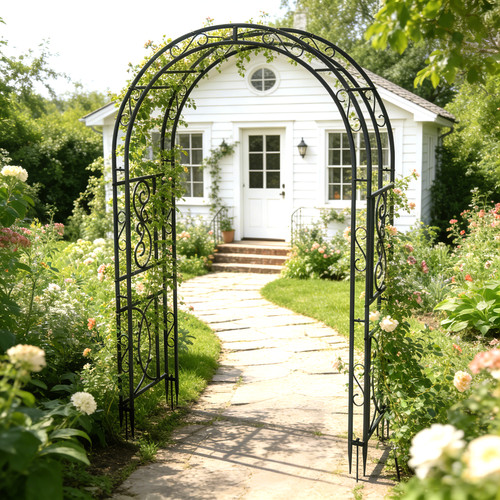 Tall garden arbor versatile - tall,