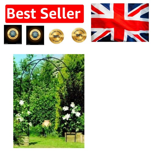 Durable black steel garden - black,