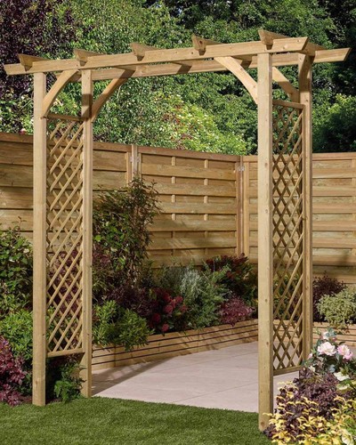Wide garden arch broadway - wide,