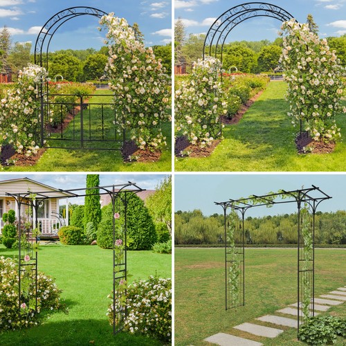 Metal garden arches - metal,
