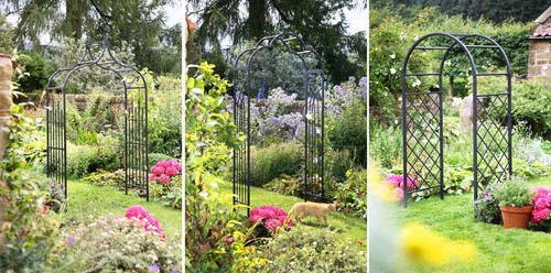 Heavy duty garden metal arches - duty,