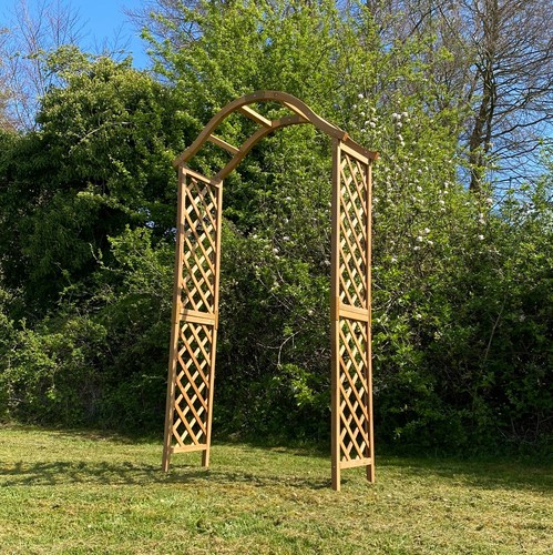 Wooden garden arch - wooden,