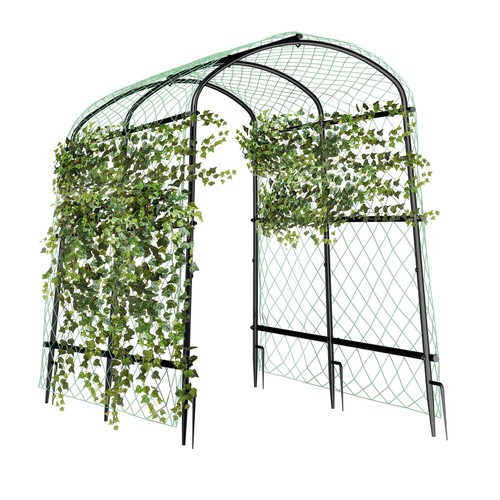Large metal archway arbor - metal,