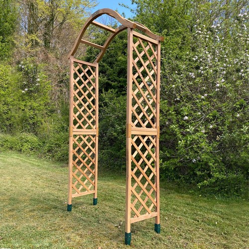 Wooden garden arch - arch, with