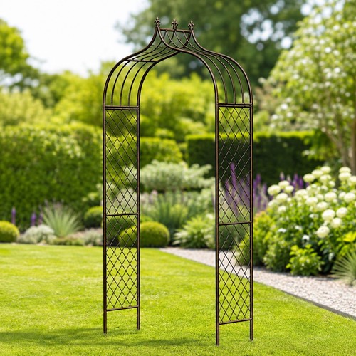 Metal garden arch climbing - arch,