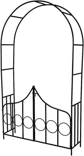 Metal garden gate wedding rose - metal,