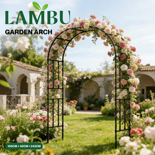 Lambu metal garden arch - lambu,