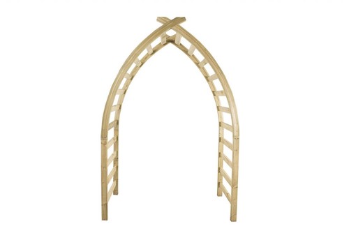 Wooden garden arch forest - wooden,