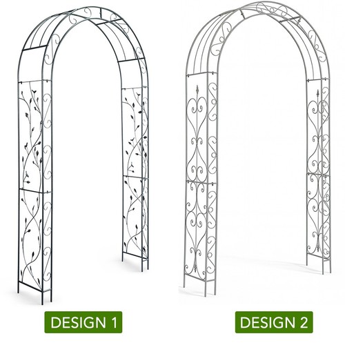 Heavy metal garden arch - metal,