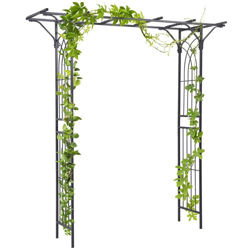 Outsunny garden arch arbor for - garden,