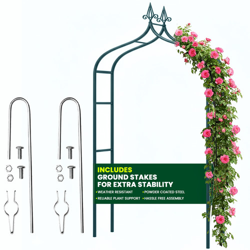 Garden arch metal - arch, tubular