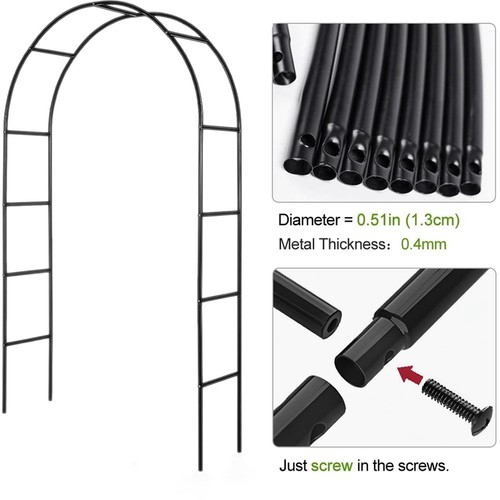 Metal garden arch - metal,
