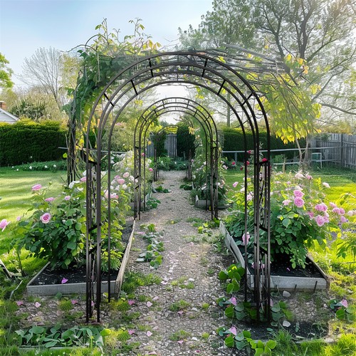 Xxl metal garden arch - xxl,